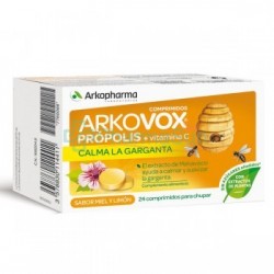 ARKOVOX蜂胶+维生素C含片-喉咙干/痒/痛 24粒