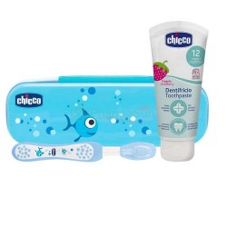 Chicco儿童护牙套装 +6个月牙刷+牙膏50ml