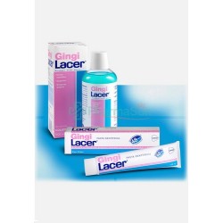 Lacer Gingi牙膏125ml+漱口水100ml...