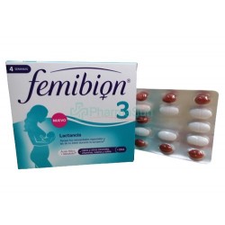 德国femibion哺乳维生素 30胶囊 + 30粒片剂
