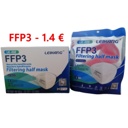 FFP3白色口罩20个 - 带CE认证